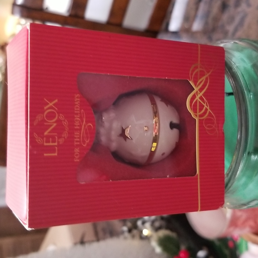 Lenox bell ornament